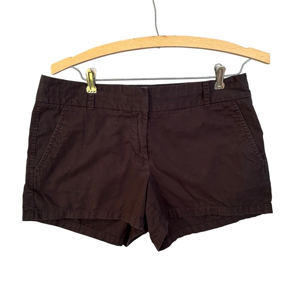 J.Crew Pants - J.Crew Womens Broken-In Chino Shorts Black Cotton Size 4 36234 SU 17